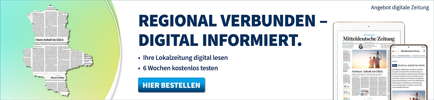 Regional verwurzelt - digital informiert