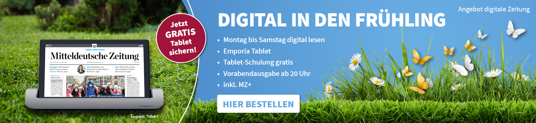 Digital in den Frühling