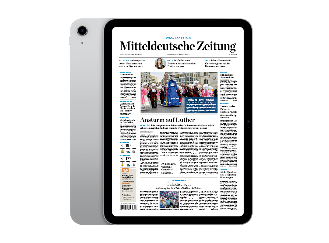 Digitale Zeitung inkl. Tablet